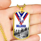 Vibe Hoodie Dog Tag - Canterbury-Bankstown Bulldogs Anzac Day Original - Rugby Team Dog Tag
