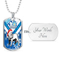 Vibe Hoodie Dog Tag - Canterbury-Bankstown Bulldogs Christmas - Rugby Team Dog Tag