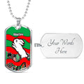 Vibe Hoodie Dog Tag - South Sydney Rabbitohs Indigenous New - Rugby Team Dog Tag