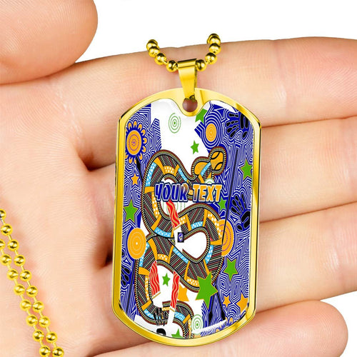Vibe Hoodie Dog Tag - (Custom) Parramatta Eels Indigenous - Rugby Team Dog Tag