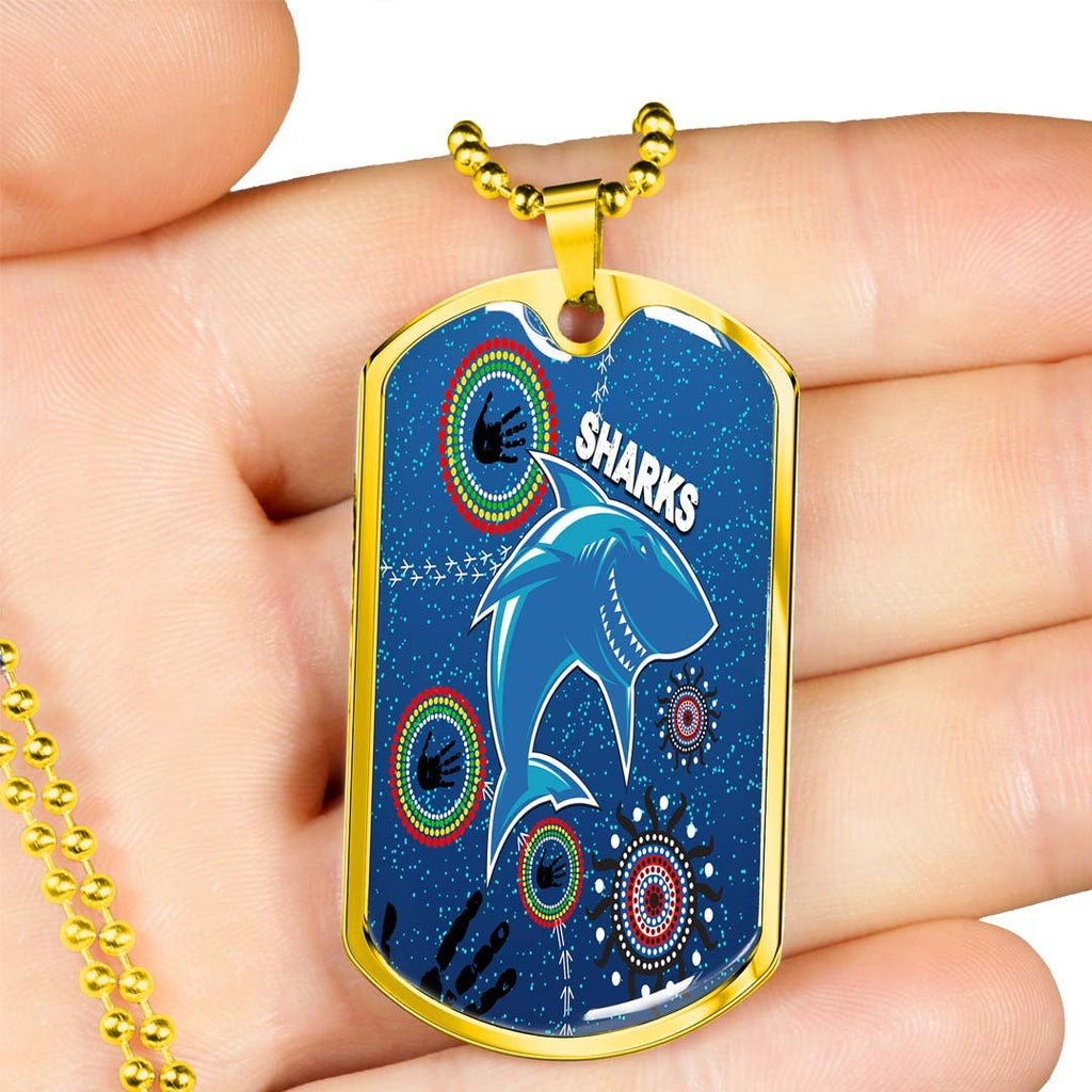 Vibe Hoodie Dog Tag - Cronulla-Sutherland Special Indigenous - Rugby Team Dog Tag