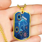 Vibe Hoodie Dog Tag - Cronulla-Sutherland Special Indigenous - Rugby Team Dog Tag