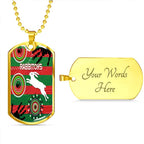 Vibe Hoodie Dog Tag - South Sydney Rabbitohs Indigenous Special - Rugby Team Dog Tag