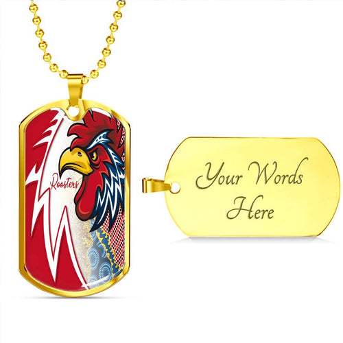 Vibe Hoodie Dog Tag - Sydney Roosters Indigenous - Rugby Team Dog Tag