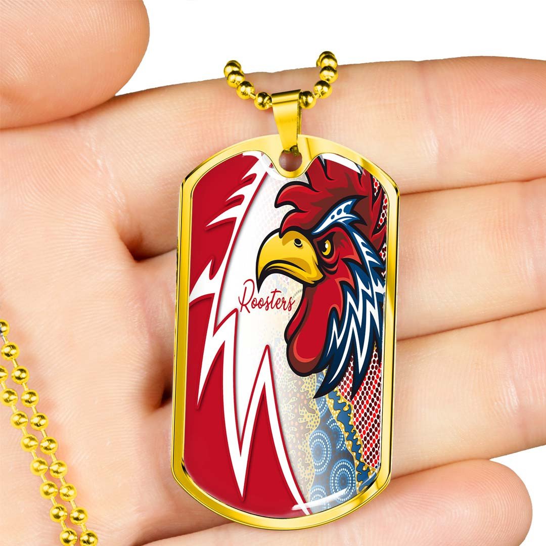 Vibe Hoodie Dog Tag - Sydney Roosters Indigenous - Rugby Team Dog Tag