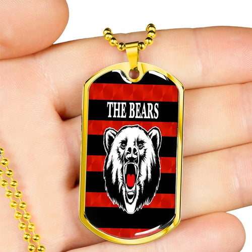 Vibe Hoodie Dog Tag - North Sydney Bears Special Style - Rugby Team Dog Tag