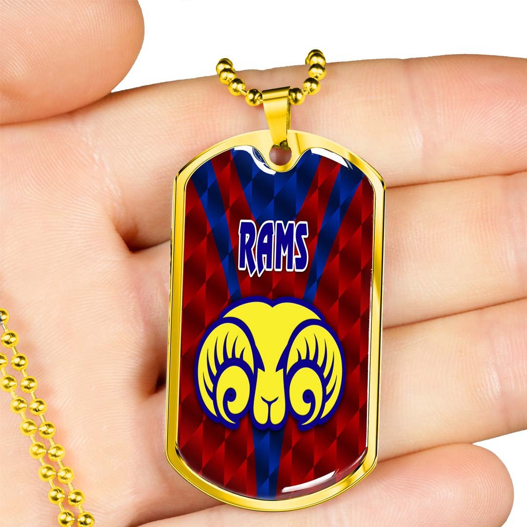Vibe Hoodie Dog Tag - Adelaide Rams - Rugby Team Dog Tag