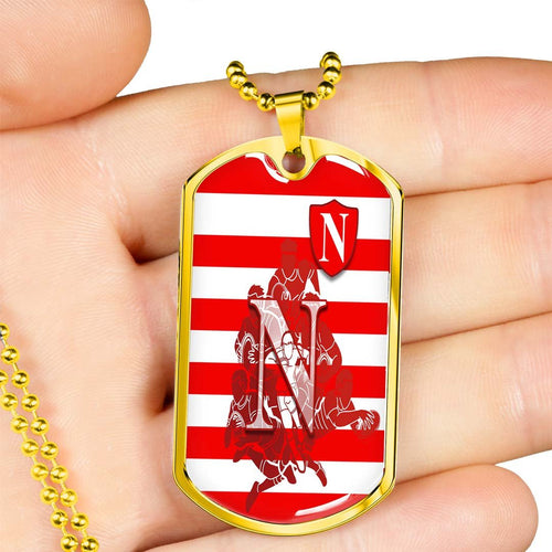 Vibe Hoodie Dog Tag - (Custom) Newcastle Rebels Rugby Dog Tag
