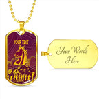 Vibe Hoodie Dog Tag - (Custom) Brisbane Broncos Indigenous Anzac day - Rugby Team Dog Tag