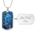Vibe Hoodie Dog Tag - (Custom) Cronulla-Sutherland Special Indigenous - Rugby Team Dog Tag