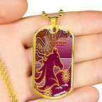 Vibe Hoodie Dog Tag - (Custom) Brisbane Broncos Indigenous Version 2.0 - Rugby Team Dog Tag