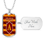Vibe Hoodie Dog Tag - Annandale The Dales - Rugby Team Dog Tag
