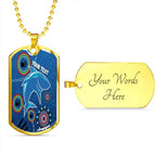 Vibe Hoodie Dog Tag - (Custom) Cronulla-Sutherland Special Indigenous - Rugby Team Dog Tag