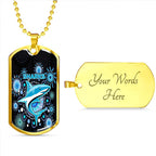 Vibe Hoodie Dog Tag - Cronulla-Sutherland Sharks Indigenous Black - Rugby Team Dog Tag