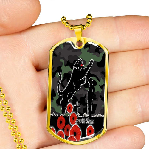 Vibe Hoodie Dog Tag - Penrith Panthers Anzac Day Camo - Rugby Team Dog Tag