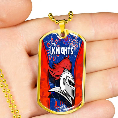 Vibe Hoodie Dog Tag - Newcastle Knights Aboriginial - Rugby Team Dog Tag