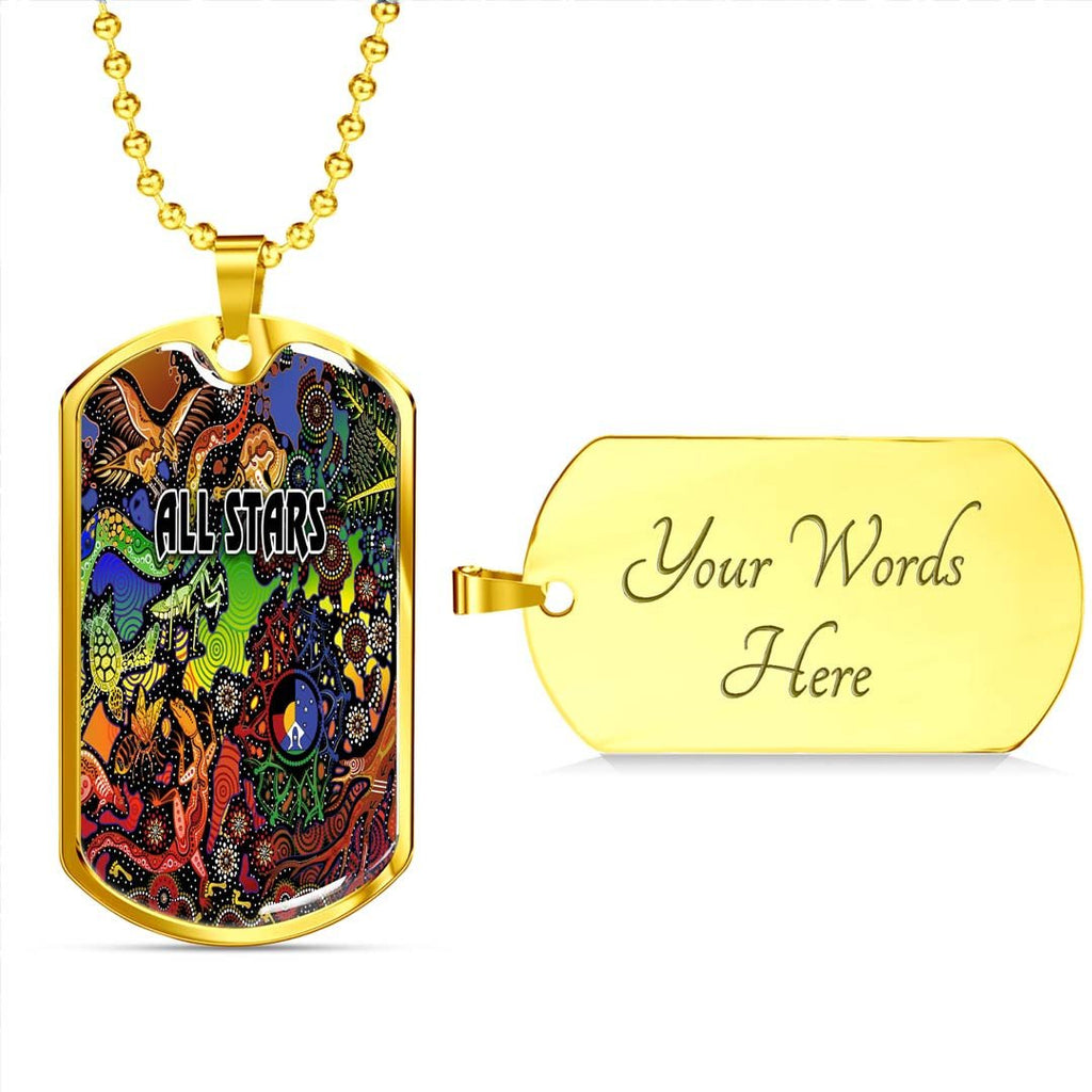 Vibe Hoodie Dog Tag - Indigenous All Stars Dog Tag