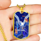 Vibe Hoodie Dog Tag - Canterbury-Bankstown Bulldogs Indigenous - Rugby Team Dog Tag