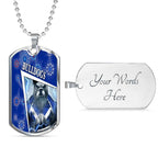 Vibe Hoodie Dog Tag - Canterbury-Bankstown Bulldogs Special Style - Rugby Team Dog Tag