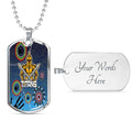 Vibe Hoodie Dog Tag - Gold Coast Titans Naidoc Ver. - Rugby Team Dog Tag