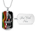 Vibe Hoodie Dog Tag - Penrith Panthers Indigenous Style - Rugby Team Dog Tag