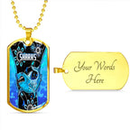 Vibe Hoodie Dog Tag - Cronulla-Sutherland Sharks Indigenous Camo - Rugby Team Dog Tag