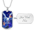Vibe Hoodie Dog Tag - Canterbury-Bankstown Bulldogs Indigenous - Rugby Team Dog Tag