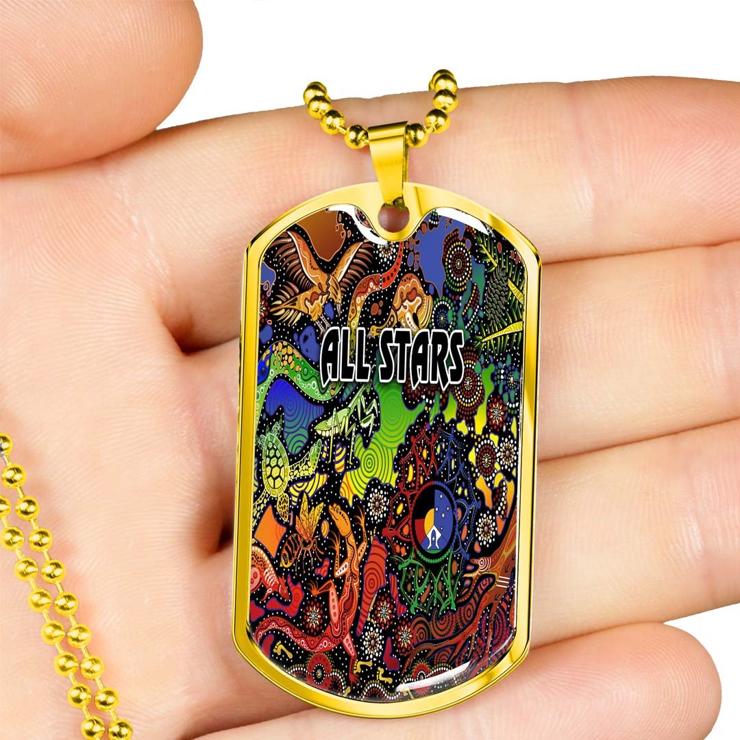 Vibe Hoodie Dog Tag - Indigenous All Stars Dog Tag
