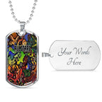 Vibe Hoodie Dog Tag - Indigenous All Stars Dog Tag