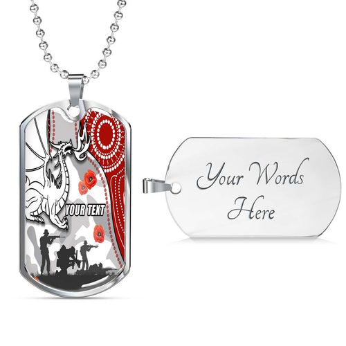 Vibe Hoodie Dog Tag - (Custom) St. George Illawarra Dragons Indigenous Unique - Rugby Team Dog Tag