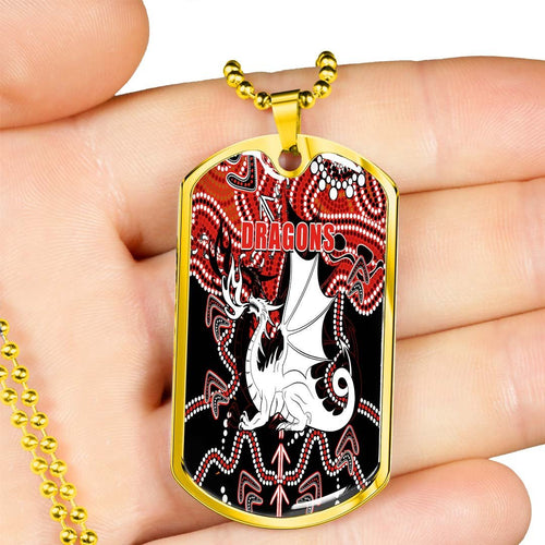 Vibe Hoodie Dog Tag - St. George Illawarra Dragons Special Indigenous - Rugby Team Dog Tag