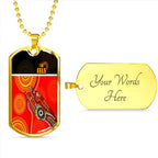 Vibe Hoodie Dog Tag - Parramatta Eels New - Rugby Team Dog Tag