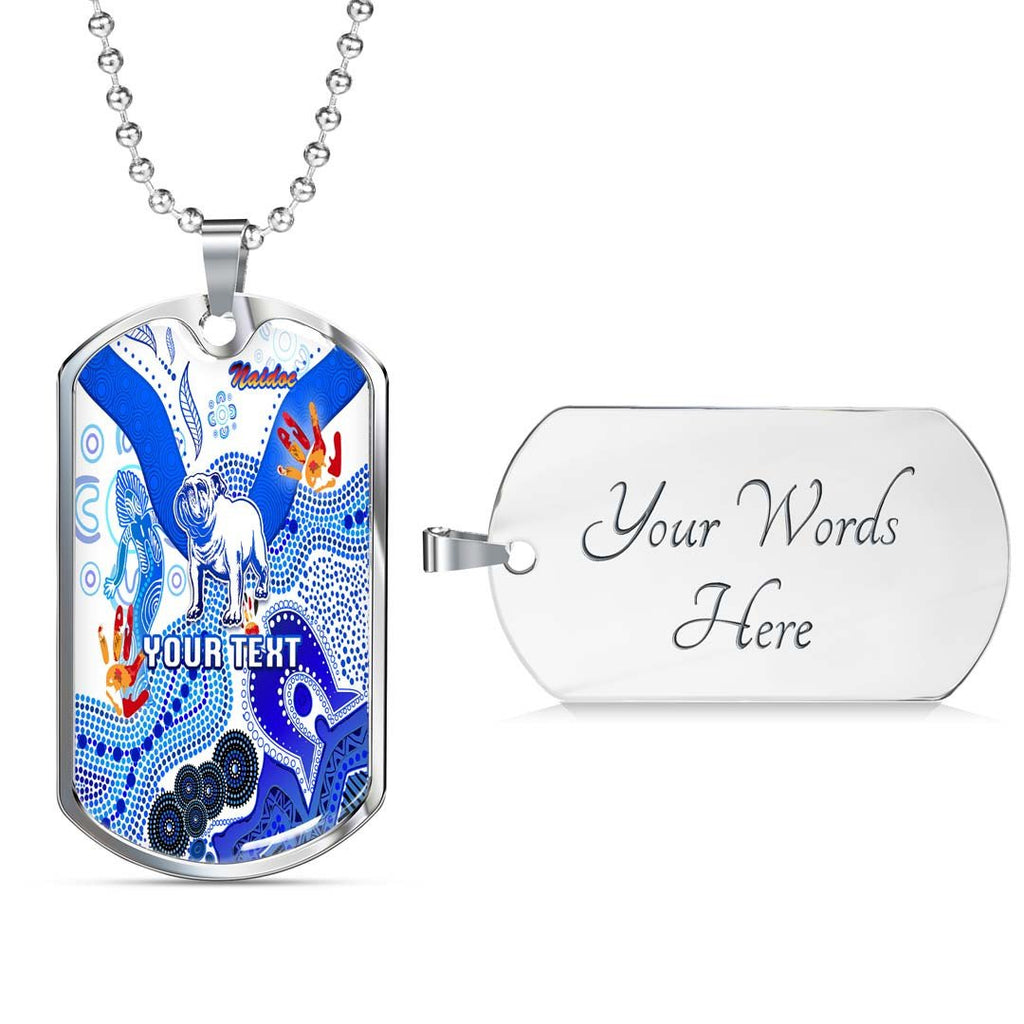 Vibe Hoodie Dog Tag - (Custom) Canterbury-Bankstown Bulldogs Limited Edition - Rugby Team Dog Tag