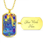 Vibe Hoodie Dog Tag - (Custom) Naidoc Heal Country Dog Tag