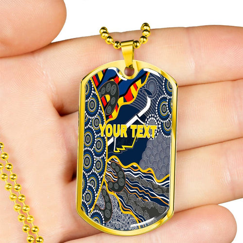 Vibe Hoodie Dog Tag - (Custom) North Queensland Cowboys Anzac Day Limited - Rugby Team Dog Tag