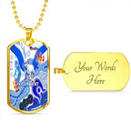 Vibe Hoodie Dog Tag - (Custom) Canterbury-Bankstown Bulldogs Limited Edition - Rugby Team Dog Tag