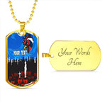 Vibe Hoodie Dog Tag - (Custom) Sydney Roosters Anzac Day - Rugby Team Dog Tag