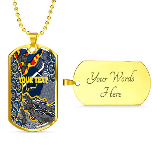 Vibe Hoodie Dog Tag - (Custom) North Queensland Cowboys Anzac Day Limited - Rugby Team Dog Tag