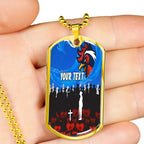 Vibe Hoodie Dog Tag - (Custom) Sydney Roosters Anzac Day - Rugby Team Dog Tag