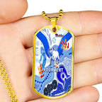 Vibe Hoodie Dog Tag - (Custom) Canterbury-Bankstown Bulldogs Limited Edition - Rugby Team Dog Tag