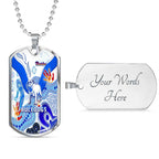 Vibe Hoodie Dog Tag - Canterbury-Bankstown Bulldogs Limited Edition - Rugby Team Dog Tag