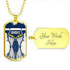 Vibe Hoodie Dog Tag - North Queensland Cowboys Indigenous - Rugby Team Dog Tag