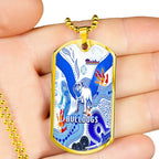 Vibe Hoodie Dog Tag - Canterbury-Bankstown Bulldogs Limited Edition - Rugby Team Dog Tag