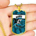 Vibe Hoodie Dog Tag - Cronulla-Sutherland Sharks Indigenous New - Rugby Team Dog Tag
