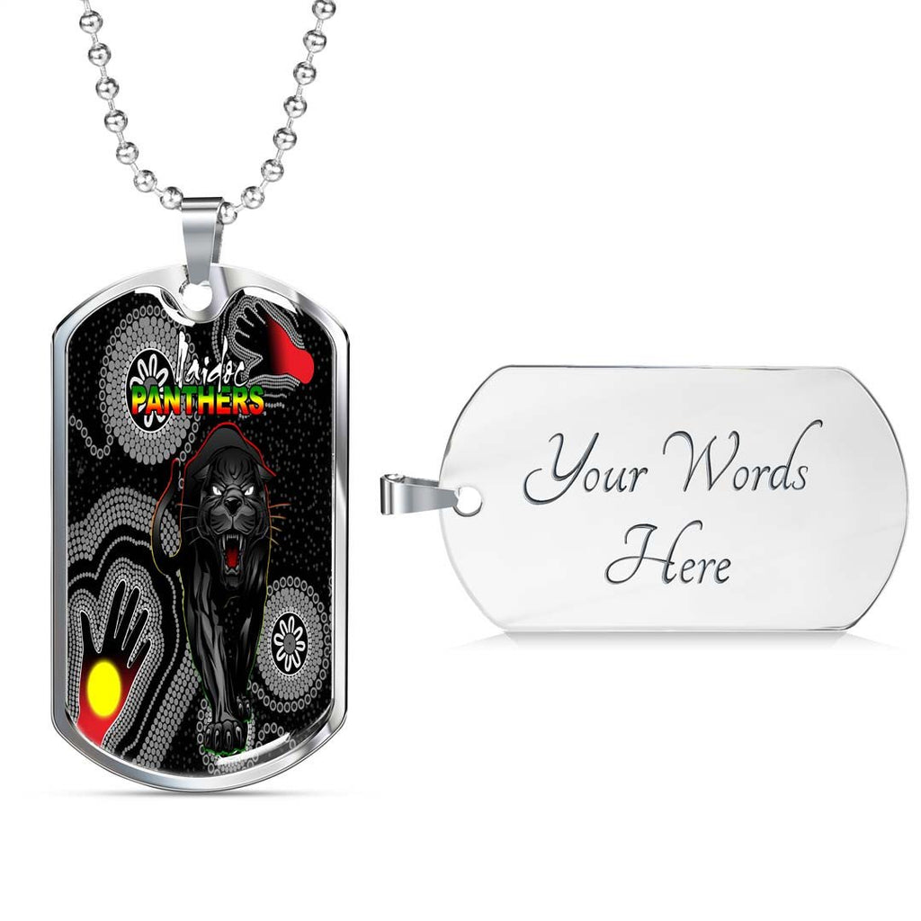 Vibe Hoodie Dog Tag - Penrith Panthers Indigenous - Rugby Team Dog Tag