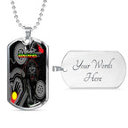 Vibe Hoodie Dog Tag - Penrith Panthers Indigenous - Rugby Team Dog Tag