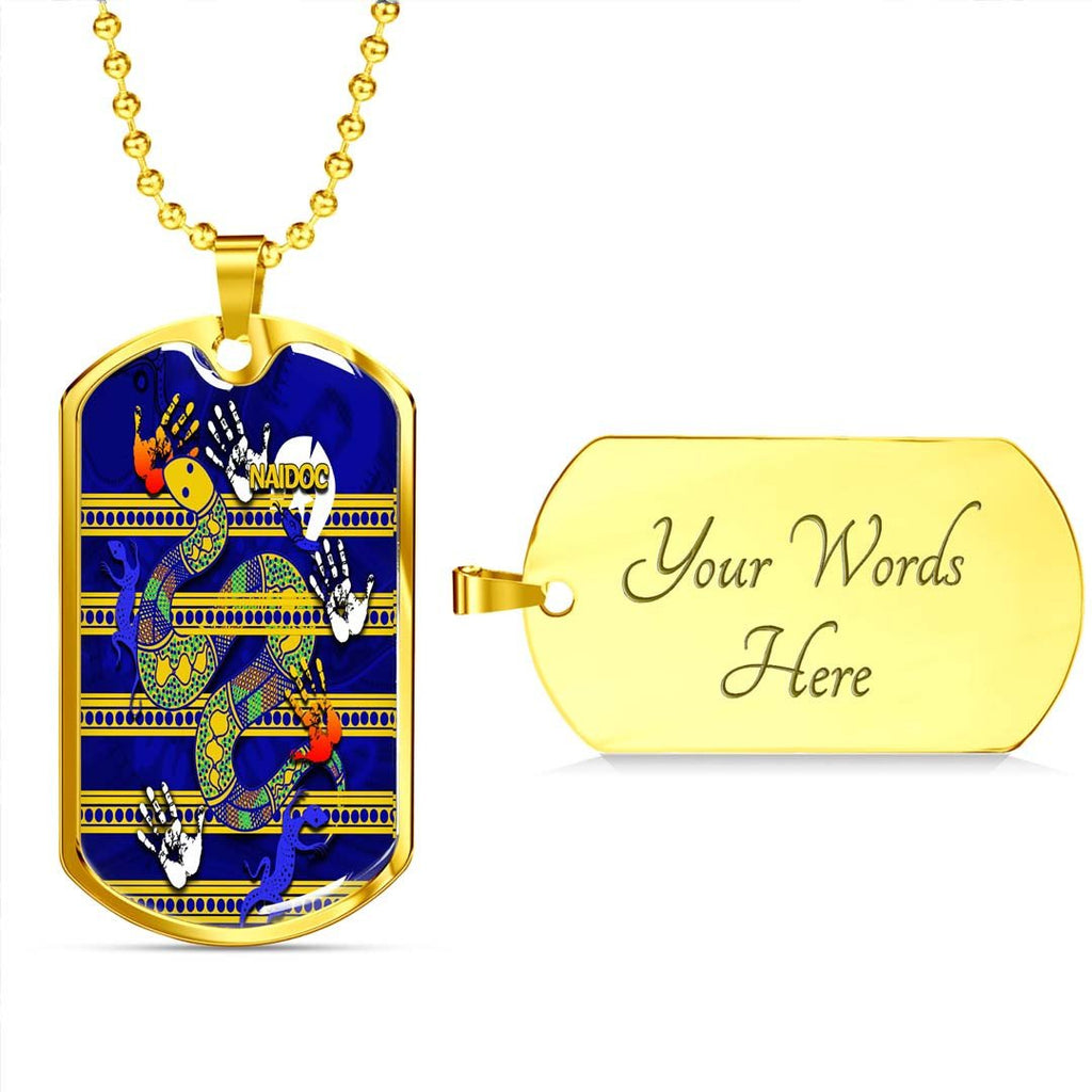 Vibe Hoodie Dog Tag - Parramatta Eels Naidoc New - Rugby Team Dog Tag