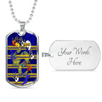 Vibe Hoodie Dog Tag - Parramatta Eels Naidoc New - Rugby Team Dog Tag