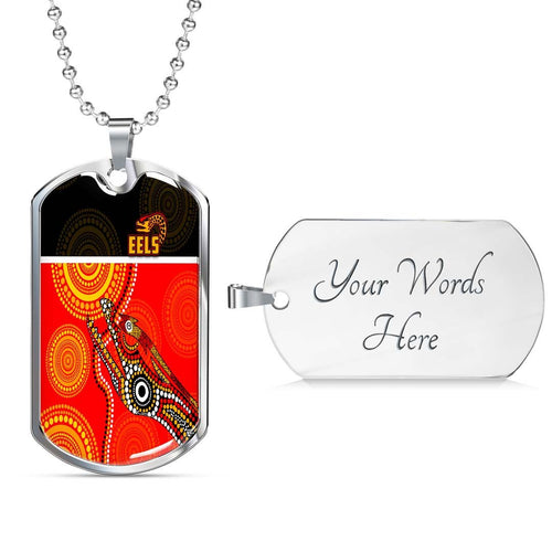 Vibe Hoodie Dog Tag - Parramatta Eels New - Rugby Team Dog Tag