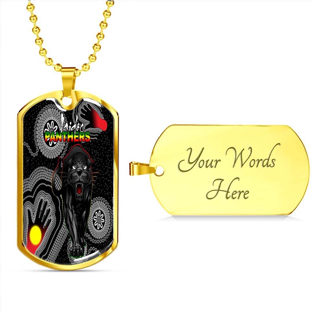 Vibe Hoodie Dog Tag - Penrith Panthers Indigenous - Rugby Team Dog Tag